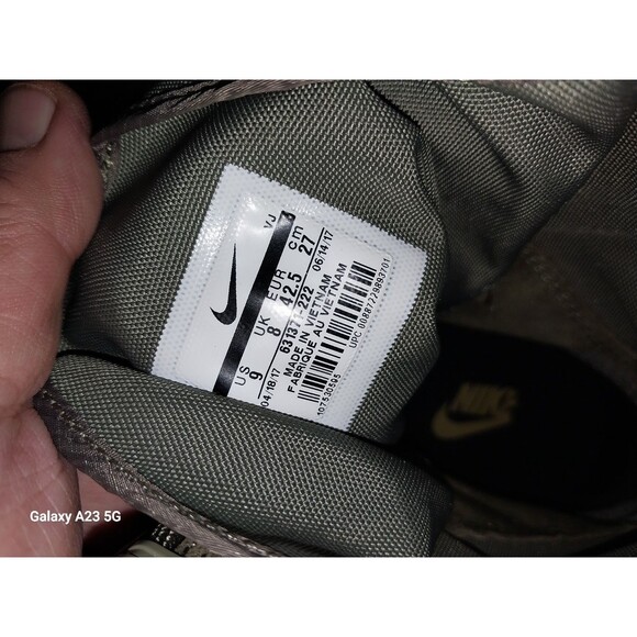 Nike SFB Field Boots Size 9 Men's Sage Green 8" Suede Combat Tactical 631371-222 - Picture 8 of 8